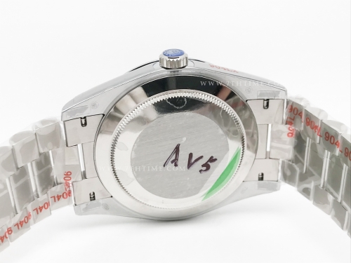 DayDate 40mm 904L Flt SS/SS Met/Dia GMF A2836