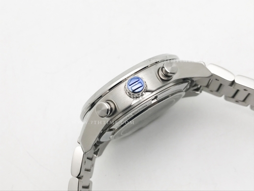 Carrera Chrono 42mm SS/SS White/Blk A8F VK63A