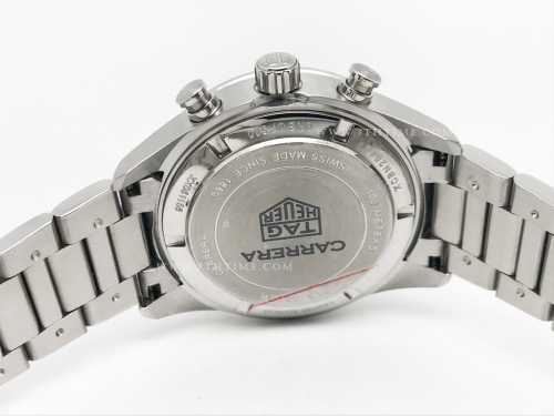 Carrera Chrono 42mm SS/SS Blk/Wht A8F VK63A