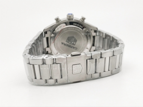 Carrera Chrono 42mm SS/SS Grey/Wht A8F VK63A