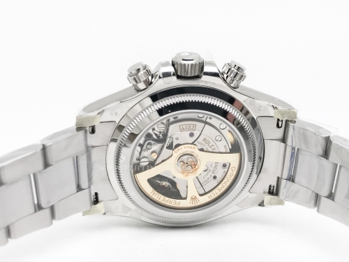 Daytona 126529LN CER SS/SS L-Blk/Wht/Stk EWE A4131