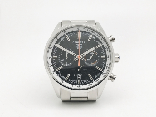 Carrera Chrono 42mm SS/SS Blk/Blk A8F VK63A