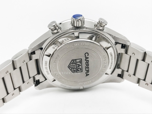 Carrera Chrono 42mm SS/SS Blk/Blk A8F VK63A