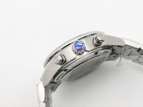 Carrera Chrono 42mm Blk SS/SS Blk/Blk A8F VK63A