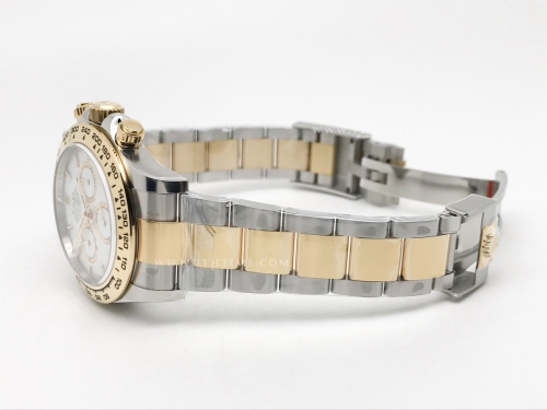 Daytona 126503 YG/SS Wht/Stk EWE A4131