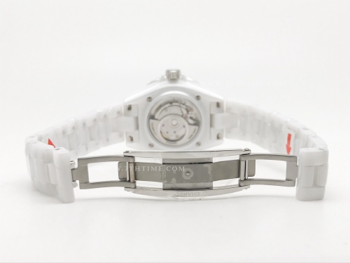 XHANEL J-12 33mm Wht CER/CER Wht/Num HTF A12.2