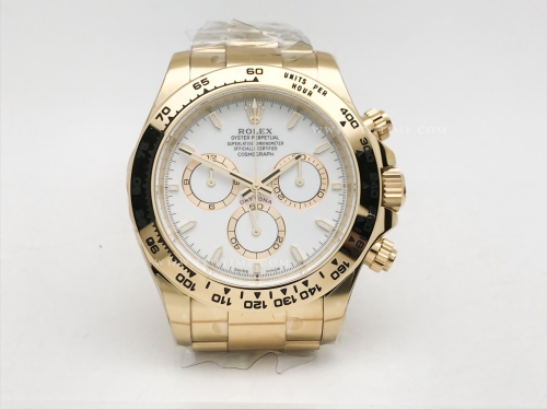 Daytona 126508 YG/YG Wht/Stk EWE A4131