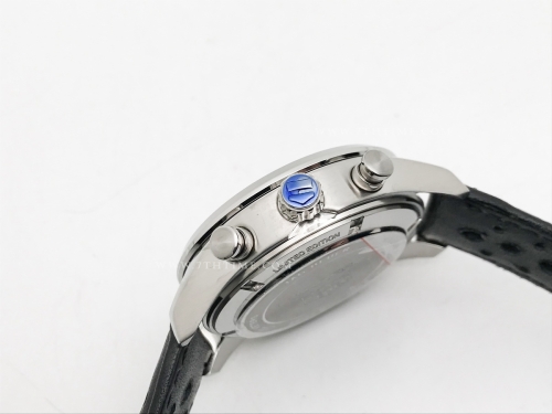 Carrera Chrono 42mm Wht SS/LE Blk/Wht A8F VK63A