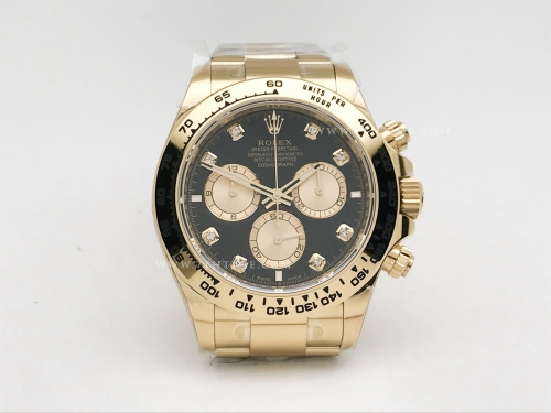 Daytona 126508 YG/YG Blk/Gold/Dia EWE A4131