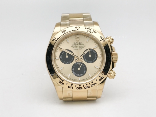 Daytona 126508 YG/YG Gold/Blk/Stk EWE A4131