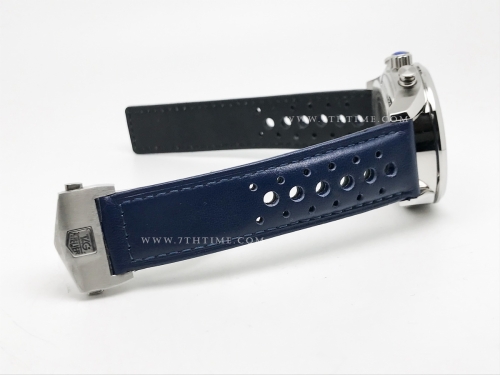 Carrera Chrono 42mm Wht SS/LE Blue/Wht A8F VK63A