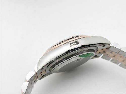 DJ 126231 36mm Jub Flt 904L RG/SS M-Palm/Dia VSF VS3235