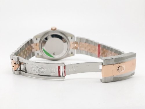 DJ 126231 36mm Jub Flt 904L RG/SS M-Palm/Dia VSF VS3235