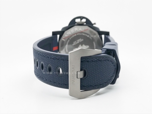 PAM1466 Submersible Luna Rossa CER/RU Blue VSF P900