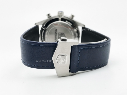 Carrera Chrono 42mm Blue SS/LE Blue/Col A8F VK63A
