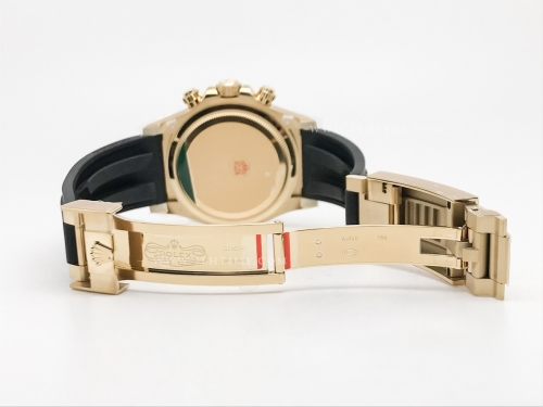 Daytona 126518LN YG/RU Blk/Gold/Stk EWE A4131