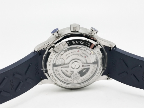 Portuguese Chrono IW3716 SS/RU Blue/Num Z+F A69355