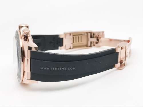 Daytona 126515LN RG/RU Blk/Gold/Stk EWE A4131