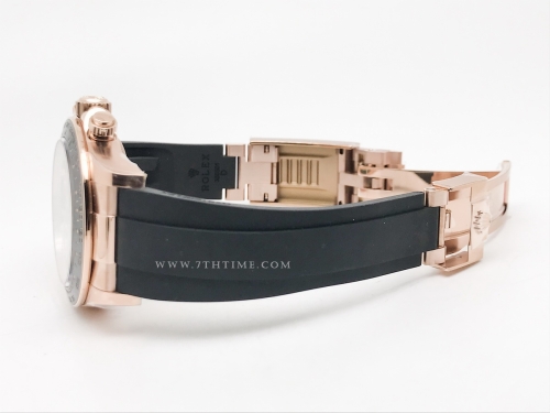 Daytona 126515LN RG/RU Blk/Gold/Dia EWE A4131