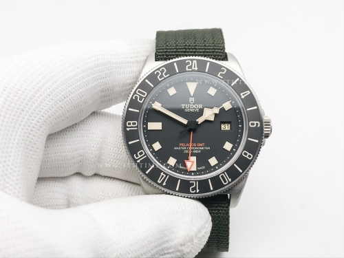 Pelagos FXD GMT 42mm TI/NY Black M+F Asia 2836