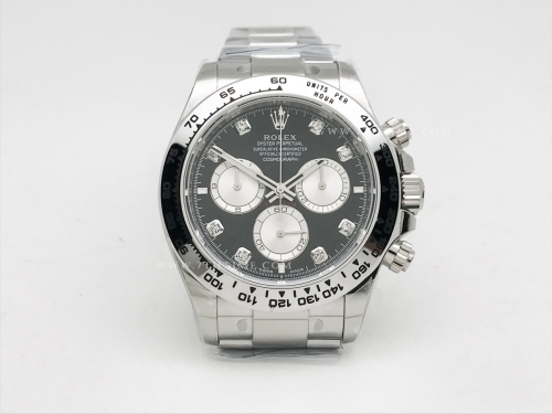 Daytona 126509 SS/SS Blk/Dia EWE A4131