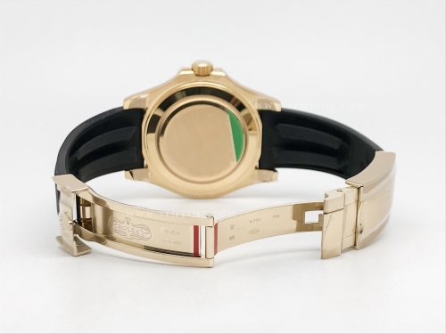 YachtMaster 226658 42mm Wt YG/RU Blk ARF VR3235