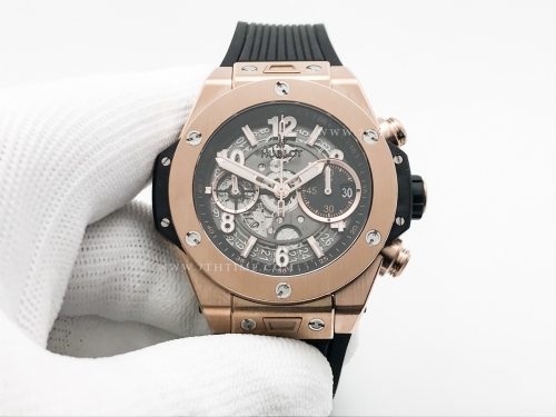 Big Bang Unico 42mm RG RG/RU Blk Ske BBF A1280