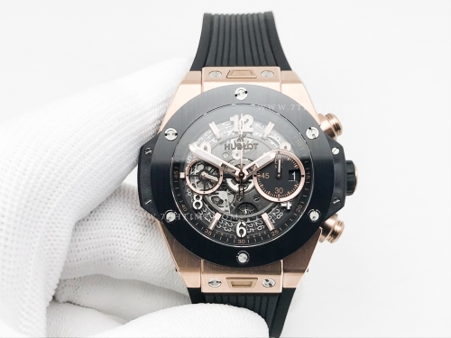 Big Bang Unico 42mm Cer RG/RU Blk Ske BBF A1280