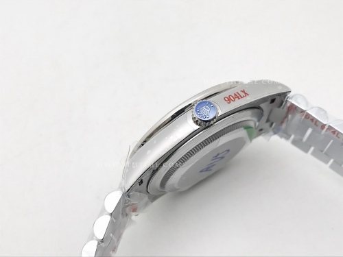 DayDate 40mm 904L B.Dia SS/SS W-MOP/B.Dia GMF A2836