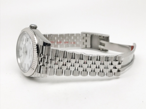 DJ2 41mm 126334 Jub Flt 904L SS/SS White/Stk EWE A3235