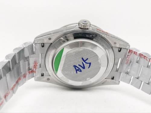 DayDate 40mm 904L B.Dia SS/SS Blk/B.Dia GMF A2836