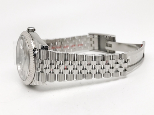 DJ2 126334 41mm Jub Flt 904L SS/SS Silv/Stk EWE A3235