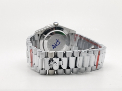 DayDate 40mm 904L B.Dia SS/SS O.Blue/Rm GMF A2836