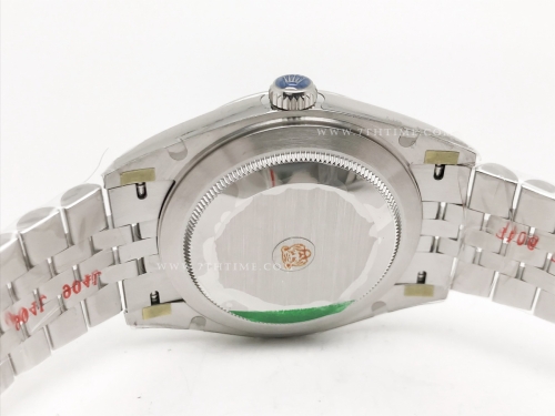 DJ2 41mm Jub Flt 904L SS/SS Gry/Stk EWE A3235