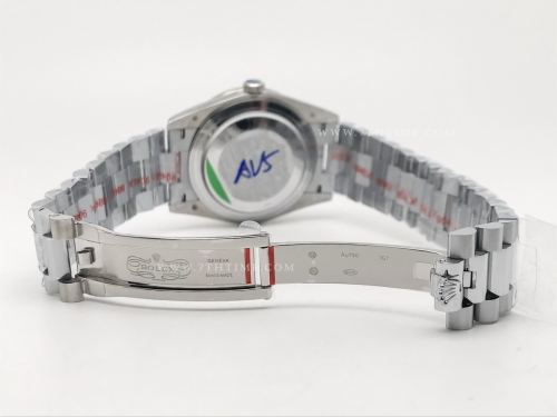 DayDate 40mm 904L B.Dia SS/SS Grn/Rm GMF A2836