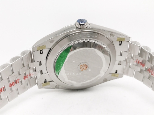 DJ2 41mm Jub Flt 904L SS/SS Blue/Stk EWE A3235