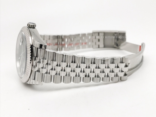 DJ2 41mm Jub Flt 904L SS/SS Blk/Stk EWE A3235