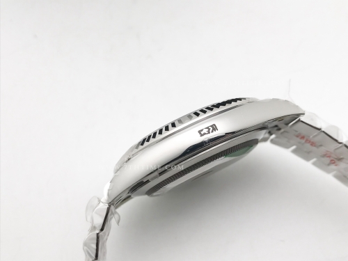 DJ2 41mm Jub Flt 904L SS/SS Blk/Stk EWE A3235