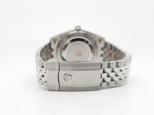 DJ2 41mm Jub Flt 904L SS/SS Blk/Stk EWE A3235