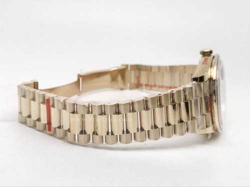 DayDate 40mm 904L B.Dia YG/YG Blk/B.Dia GMF A2836