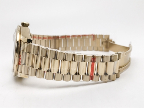 DayDate 40mm 904L B.Dia YG/YG W-MOP/B.Dia GMF A2836