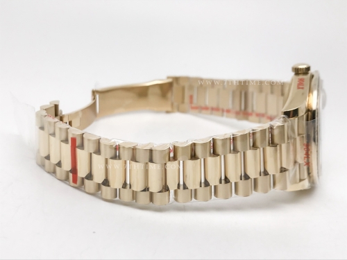 DayDate 40mm 904L B.Dia YG/YG W-MOP/B.Dia GMF A2836