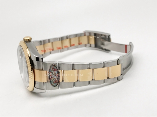 DJ2 41mm Oys Flt 904L YG/SS Grey/Rm Clean VR3235