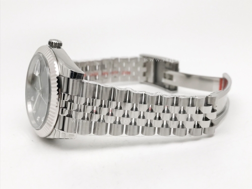 DJ2 41mm 126334 Jub Flt 904L SS/SS Grey/Dia EWE A3235