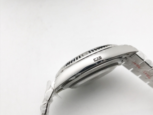 DJ2 41mm 126334 Jub Flt 904L SS/SS Grey/Dia EWE A3235