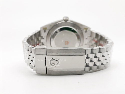 DJ2 41mm 126334 Jub Flt 904L SS/SS Grey/Dia EWE A3235