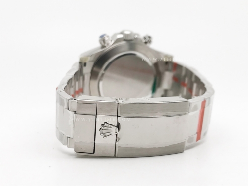 Daytona 126500LN CER SS/SS Wht/Stk FF A7750 Mod