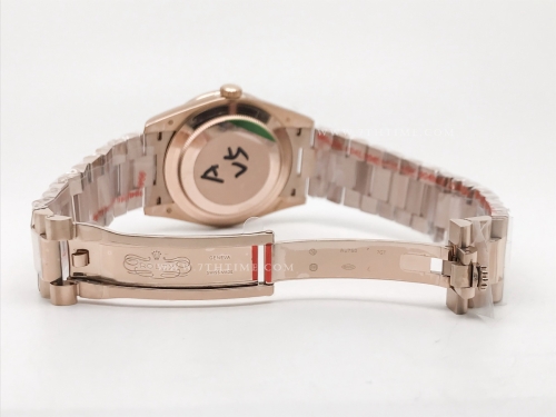 DayDate 40mm 904L B.Dia RG/RG W-MOP/B.Dia GMF A2836