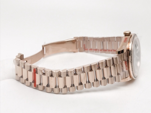 DayDate 40mm 904L B.Dia RG/RG E.Blk/B.Dia GMF A2836