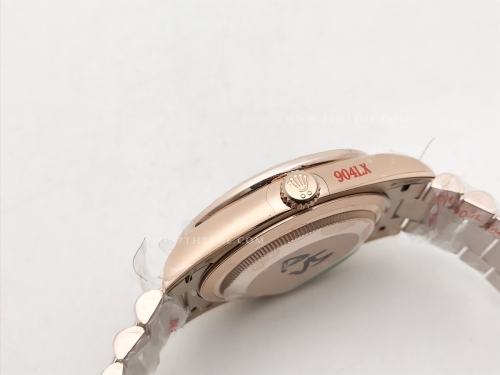 DayDate 40mm 904L B.Dia RG/RG Blue/B.Dia GMF A2836